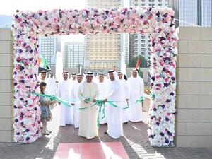 أحمد ناصر بن زايد وسيف بدر القبيسي يفتتحان أسبوع التشجير.