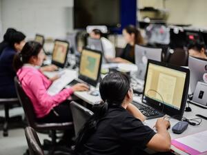 Investing in training employees and coaching them to apply certain behaviors will reduce the probability of cyber attacks for companies. (Shutterstock)