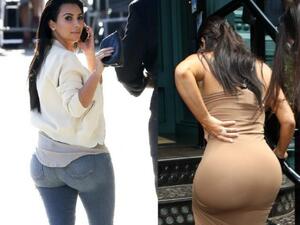كيم كارديشيان ومؤخرتها التي شغلت الناس