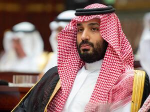 Rumors wonder around Saudi Arabia's Crown Prince Mohammed bin Salman on buying Manchester United. (AFP/ File Photo)