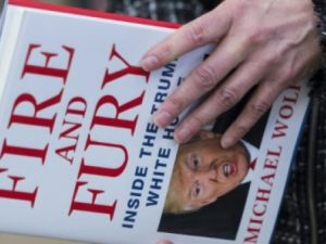  "Fire and Fury: Inside the Trump White House" by Michael Wolff, quickly sold out in bookstores in the US capital  (AFP/File Photo)	
