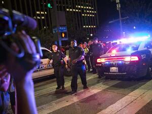 Protests have rocked the United States after the shooting of two black men last week (AFP / File)