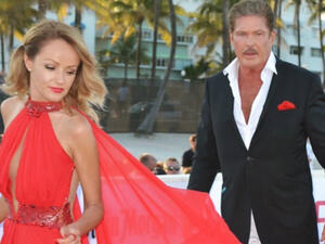 David Hasselhoff has got married (Source: hhayleyroberts / Instagram )