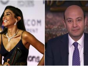 عمرو أديب، دينا الشربيني