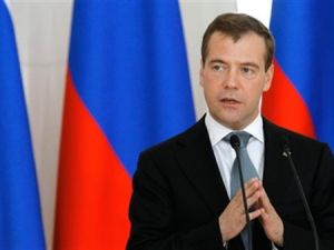  رئيس الوزراء الروسي ديمتري ميدفيديف
