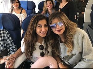 دينا الشربيني وبوسي شلبي (instagram.com/boosy1)