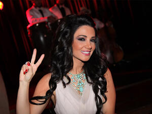 الفنانة ديانا حداد