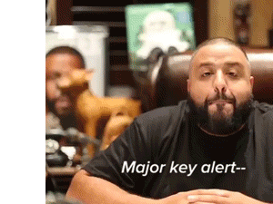 It's all about keys and major alerts with DJ Khaled. (Scoop Empire)