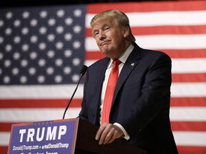 US President Donald Trump. (Sun Sentinel)