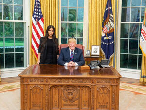 Kim Kardashian West organised a meeting with the US President Donald Trump  at the White House  (realdonaldtrump /Twitter)