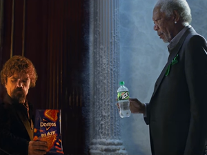 This Super Bowl ad featuring Tyrion Lannister and Morgan Freeman is the thing "we never thought we needed". We love it! (Screenshot/ YouTube)