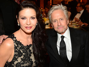 Michael and his wife Catherine Zeta Jones. (Tablet Mag)