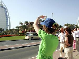 Dubai aims to welcome 20 million visitors by the year 2020, when it will host Expo 2020. (Rabih Moghrabi/ AFP)