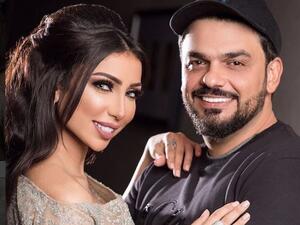 المنتج محمد الترك وزوجته الفنّانة دنيا بطمة