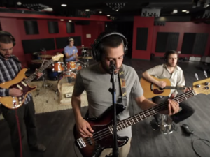 El Morabba3, the Amman, Jordan-based alternative band rebelling against the Middle East's music industry with a new pitch for their latest album.  (Youtube: Screenshot)