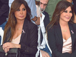 إليسا سفيرة التوعية لمرض سرطان الثدي

