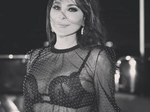 The top Elissa chose left little to the imagination as it revealed her black bra (Source: elissazkh - Instagram)