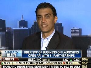 Emil Michael, Uber's Chief Business Officer, is himself Egyptian. (Fox Business/ YouTube)