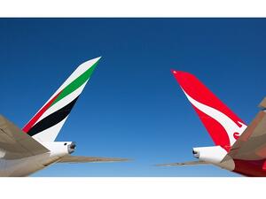 اتفاقيةصيانة الطائرات بين طيران الإمارات وكوانتاس تعزيز الشراكة التجارية الاستراتيجية القائمة بين الناقلتين، وتدشين التعاون بينهما في مجالي الصيانة والهندسة.