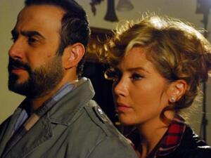 scene of Qusay Khouly and Sulafa Mimar in drama