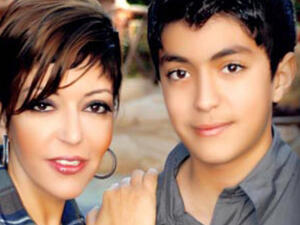 سميرة سعيد و ابنها شادي