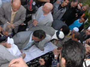 Khaled Taja's funeral