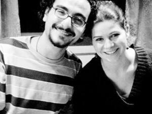 يسرا اللوزي وزوجها