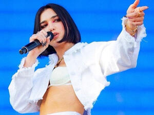 Dua Lipa has started working on her second album (Source: dualipa / Instagram ) 