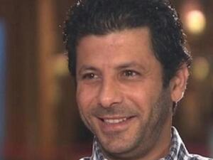 صورة: إياد نصار وابنه الأصغر 