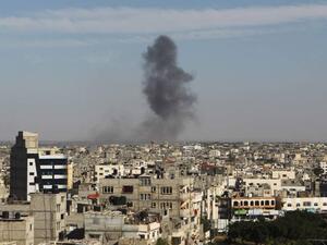 The rocket attack with which the Israeli army justifies its attack was not claimed by any Palestinian group from the Gaza Strip so far (AFP/File Photo)