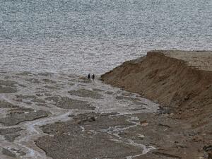 Seven people were killed in flash floods in Jordan, the deaths coming on the heels of the October 25, 2018 floods in the Dead Sea region. (AFP)