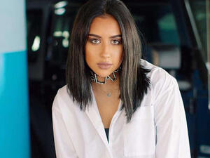 الفنانة الكويتية فرح الهادي