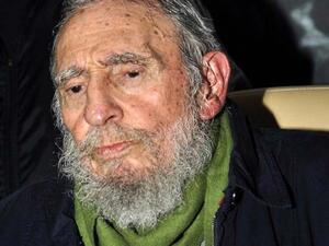 ظهور علني نادر لزعيم كوبا السابق فيدل كاسترو - ارشيف