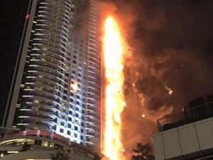 The Address Hotel fire on New Year's Eve was controlled without any fatalities. (File photo)