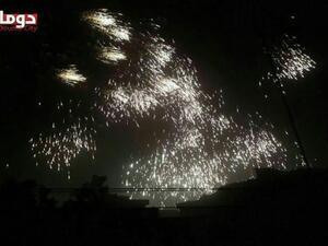 نظام الاسد يحرق غوطة دمشق بالفوسفور 