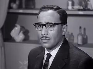 Fouad was famous for his trademark black-rimmed glasses and playing “the most dangerous man in the world” in the film "Mr. X." (cinemaegyptien.blogspot.com)