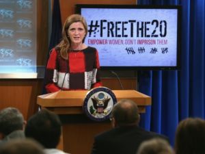 واشنطن تطالب بالافراج عن 20 "سجينة سياسية" في العالم