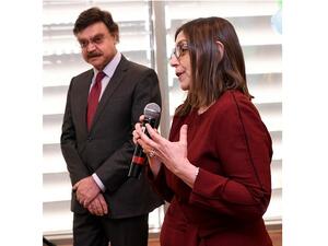 الدكتورة ثريا عريسي العميد المشارك الأول للتعليم الطبي والتعليم الطبي المستمر وفي وايل كورنيل للطب – قطر 