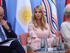 World Bank Group President Jim Yong Kim (L), the daughter of the US President Ivanka Trump (C) and the Managing Director of the IMF Christine Lagarde (R) attend the Women's Entrepreneurship Finance Event at the G20 Summit in Hamburg, Germany, on July 8, 2017. (AFP) 