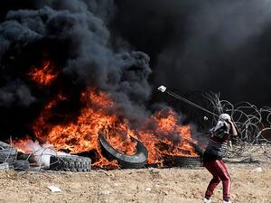 مسيرات العودة تدخل شهرها الرابع مع استمرار الاحتلال استهداف المشاركين فيها  