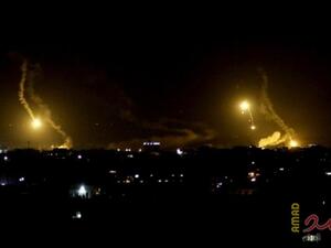 غارة إسرائيلية على قطاع غزة
