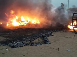 الفلسطينيين يواصلون فعاليات مسيرة العودة الكبرى للجمعة الحادية عشرة على التوالي 
