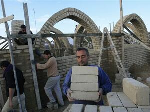 The decision does not apply to cement imported for Gaza projects carried out by UNRWA. (File photo)