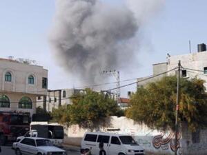 المقاتلات الاسرائيلية شنت غارة جوية على موقع تدريب لكتائب عز الدين القسام