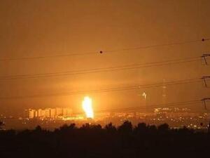 قصف اسرائيلي على قطاع غزة 