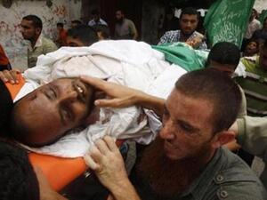 جنازة عيسى البطران في غزة
