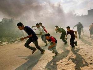 نحو 15 قذيفة سقطت في مناطق مفتوحة قرب مطار غزة الدولي