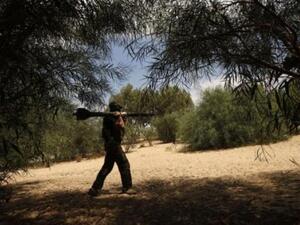 Palestinian fighter