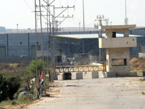 أحد المعابر الحدودية مع قطاع غزة