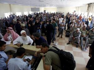 معبر رفح الحدودي بين قطاع غزة ومصر